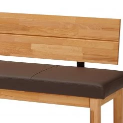 Schösswender Banc d’angle Roberto I - Imitation cuir / Duramen de hêtre massif - Marron foncé / Duramen de hêtre -Meubles de salle à manger Soldes Magasin 1000225966 200923 06250900088 DETAILS P000000001000225966