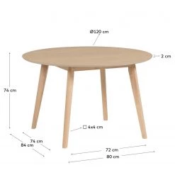 Norrwood Table Hauho I - Frêne massif / Hévéa massif - Frêne / Hévéa -Meubles de salle à manger Soldes Magasin 1000225980 200917 06362200011 SKETCH DETAILS P000000001000225980 sketch