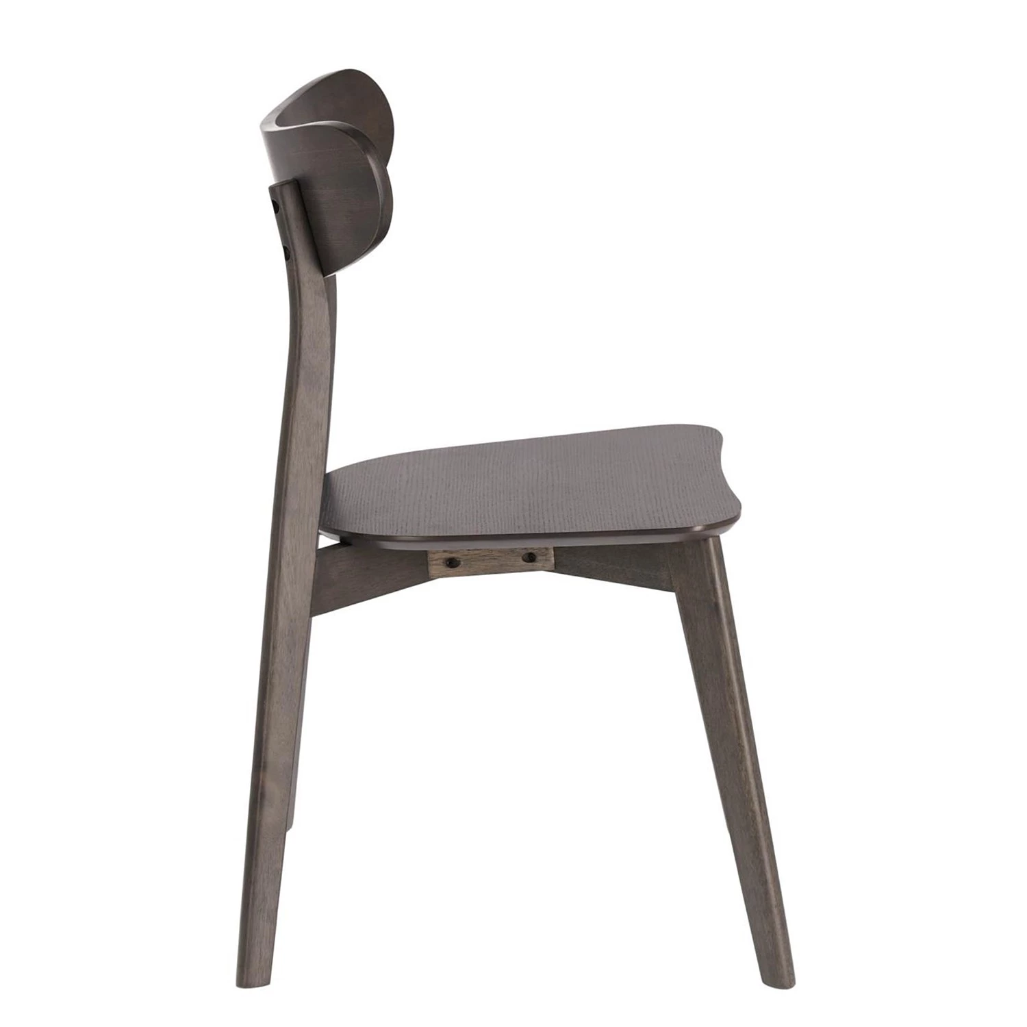 Norrwood Chaises Sakyla (lot de 2) - Frêne foncé 5 Norrwood Chaises Sakyla (lot de 2) - Frêne foncé – Image 5