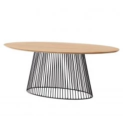 Norrwood Table Kooskia II - Manguier massif / Fer - Manguier / Noir