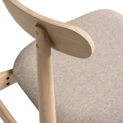 Norrwood Chaises Apukka (lot de 2) - Tissu / Hévéa massif - Sahara -Meubles de salle à manger Soldes Magasin 1000226015 200917 06390700264 DETAILS P000000001000226015