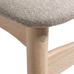 Norrwood Chaises Apukka (lot de 2) - Tissu / Hévéa massif - Sahara -Meubles de salle à manger Soldes Magasin 1000226015 200917 06390800265 DETAILS P000000001000226015