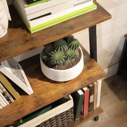 Red Living Étagère échelle Crosshill I - Marron / Noir -Meubles de salle à manger Soldes Magasin 1000226210 200922 17391000150 MOOD DETAILS P000000001000226210 mood