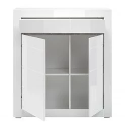 Loftscape Commode Cape Ann III - Blanc brillant / Blanc mat -Meubles de salle à manger Soldes Magasin 1000226241 200923 15522800017 DETAILS P000000001000226241