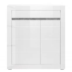Loftscape Commode Cape Ann III - Blanc brillant / Blanc mat -Meubles de salle à manger Soldes Magasin 1000226241 200923 15522900018 DETAILS P000000001000226241