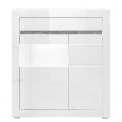 Loftscape Commode Cape Ann I - Blanc brillant / Blanc mat -Meubles de salle à manger Soldes Magasin 1000226248 200923 15525200035 DETAILS P000000001000226248