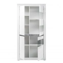 Loftscape Vitrine Cape Ann I - Blanc brillant / Blanc mat -Meubles de salle à manger Soldes Magasin 1000226249 200923 15525800039 DETAILS P000000001000226249