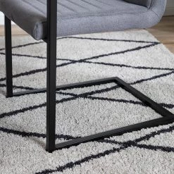 Ars manufacti Fauteuil Finga III - Tissage à plat / Fer - Gris / Noir 24 Ars manufacti Fauteuil Finga III - Tissage à plat / Fer - Gris / Noir -Meubles de salle à manger Soldes Magasin 1000226369 210929 100237000040 DETAILS P000000001000226369