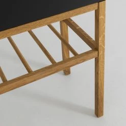 Tenzo Buffet Scoop - Partiellement en chêne massif - Noir -Meubles de salle à manger Soldes Magasin 1000226393 201006 12073900145 DETAILS P000000001000226393