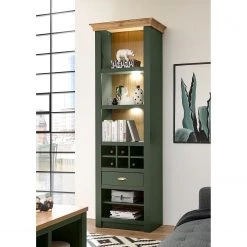 Norrwood Étagère Cardet I - Vert mousse / Imitation chêne de Wotan 15 Norrwood Étagère Cardet I - Vert mousse / Imitation chêne de Wotan -Meubles de salle à manger Soldes Magasin 1000227558 201016 13033900040 MOOD DETAILS P000000001000227558 mood