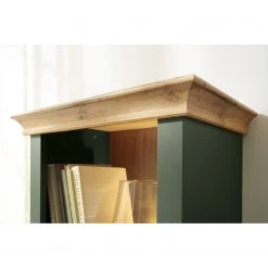 Norrwood Étagère Cardet I - Vert mousse / Imitation chêne de Wotan 20 Norrwood Étagère Cardet I - Vert mousse / Imitation chêne de Wotan -Meubles de salle à manger Soldes Magasin 1000227558 201016 13034200044 DETAILS P000000001000227558