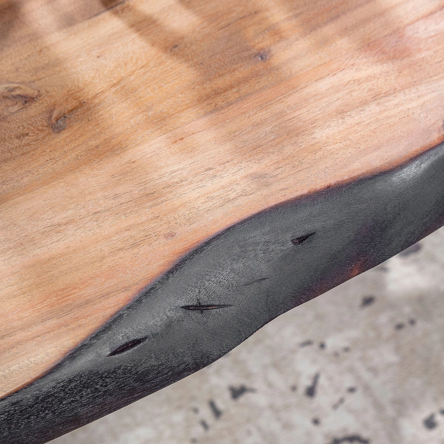 Red Living Table Milland III - Largeur : 200 cm 5 Red Living Table Milland III - Largeur : 200 cm – Image 5