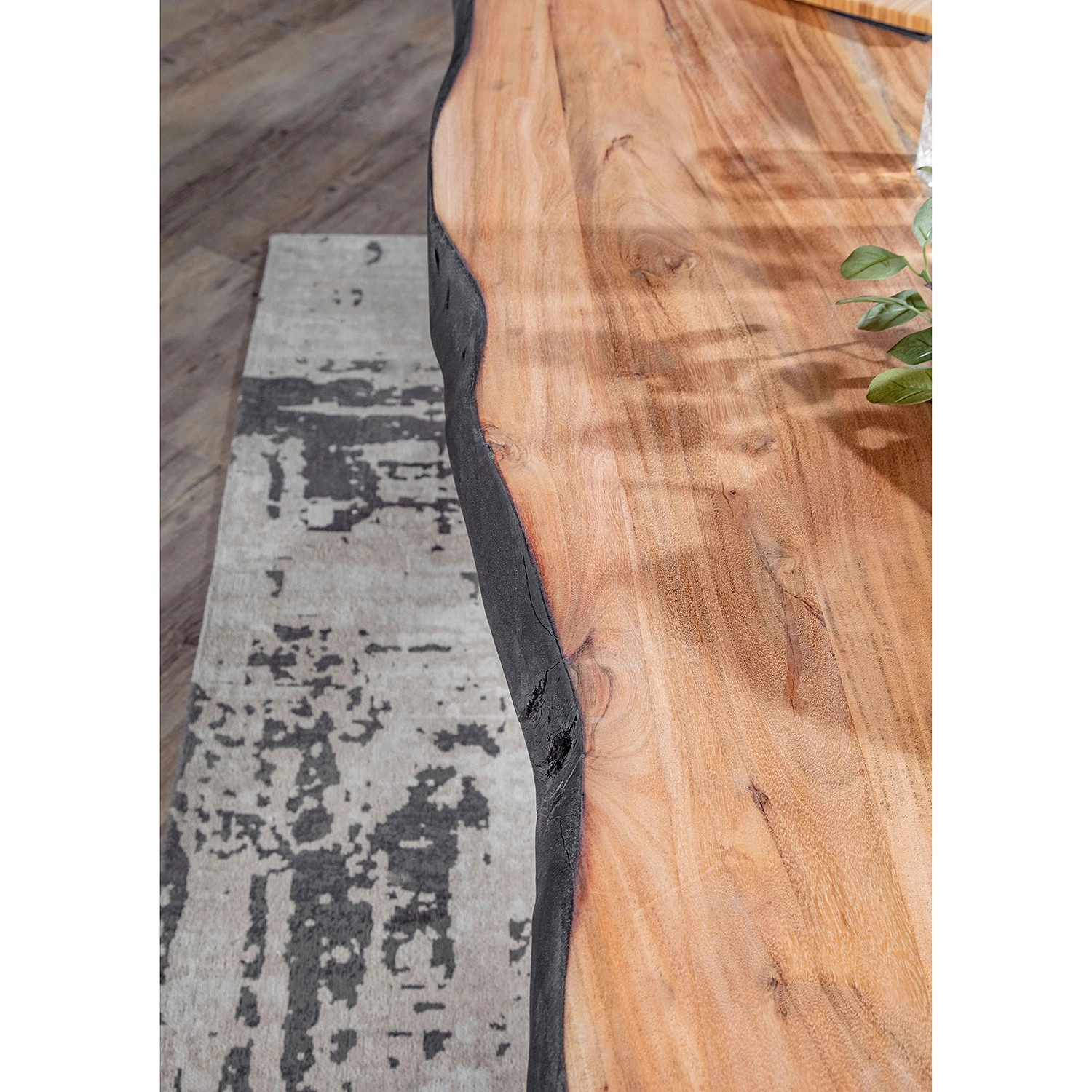 Red Living Table Milland III - Largeur : 200 cm 6 Red Living Table Milland III - Largeur : 200 cm – Image 6