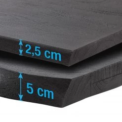 Ars Natura Table Kapra - Acacia Gris - 160 x 90 cm - Noir - Trapézoïdal - Épaisseur plateau : 2.5 cm 7 Ars Natura Table Kapra - Acacia Gris - 160 x 90 cm - Noir - Trapézoïdal - Épaisseur plateau : 2.5 cm -Meubles de salle à manger Soldes Magasin 1000227909 210120 13565800029 DETAILS P000000001000227909