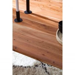 Ars Natura Table Kapra - Acacia brun - 180 x 90 cm - Argenté - Forme en X - Épaisseur plateau : 2.5 cm 19 Ars Natura Table Kapra - Acacia brun - 180 x 90 cm - Argenté - Forme en X - Épaisseur plateau : 2.5 cm -Meubles de salle à manger Soldes Magasin 1000227925 210126 13015300033 DETAILS P000000001000227925