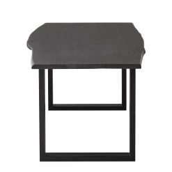 Ars Natura Table Kapra - Acacia Gris - 180 x 90 cm - Noir - Forme en U - Épaisseur plateau : 2.5 cm 22 Ars Natura Table Kapra - Acacia Gris - 180 x 90 cm - Noir - Forme en U - Épaisseur plateau : 2.5 cm -Meubles de salle à manger Soldes Magasin 1000227930 210118 06251100048 DETAILS P000000001000227930