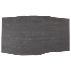 Ars Natura Table Kapra - Acacia Gris - 180 x 90 cm - Noir - Forme en U - Épaisseur plateau : 2.5 cm 23 Ars Natura Table Kapra - Acacia Gris - 180 x 90 cm - Noir - Forme en U - Épaisseur plateau : 2.5 cm -Meubles de salle à manger Soldes Magasin 1000227930 210118 06251300049 DETAILS P000000001000227930
