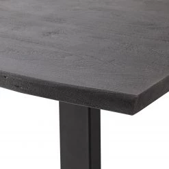 Ars Natura Table Kapra - Acacia Gris - 180 x 90 cm - Noir - Forme en U - Épaisseur plateau : 2.5 cm 24 Ars Natura Table Kapra - Acacia Gris - 180 x 90 cm - Noir - Forme en U - Épaisseur plateau : 2.5 cm -Meubles de salle à manger Soldes Magasin 1000227930 210118 06251500050 DETAILS P000000001000227930