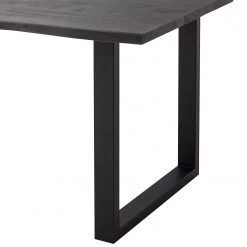 Ars Natura Table Kapra - Acacia Gris - 180 x 90 cm - Noir - Forme en U - Épaisseur plateau : 2.5 cm 26 Ars Natura Table Kapra - Acacia Gris - 180 x 90 cm - Noir - Forme en U - Épaisseur plateau : 2.5 cm -Meubles de salle à manger Soldes Magasin 1000227930 210118 06252000052 DETAILS P000000001000227930