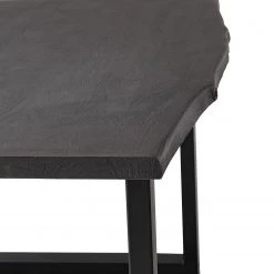 Ars Natura Table Kapra - Acacia Gris - 180 x 90 cm - Noir - Forme en U - Épaisseur plateau : 2.5 cm 28 Ars Natura Table Kapra - Acacia Gris - 180 x 90 cm - Noir - Forme en U - Épaisseur plateau : 2.5 cm -Meubles de salle à manger Soldes Magasin 1000227930 210118 06252100054 DETAILS P000000001000227930