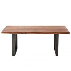 Ars Natura Table Kapra - Acacia brun - 200 x 100 cm - Métal vintage - Forme en U - Épaisseur plateau : 5 cm 14 Ars Natura Table Kapra - Acacia brun - 200 x 100 cm - Métal vintage - Forme en U - Épaisseur plateau : 5 cm -Meubles de salle à manger Soldes Magasin 1000227996 210113 13212900025 DETAILS P000000001000227996