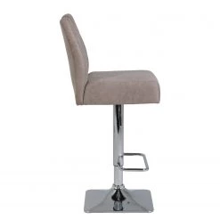 Loftscape Chaises de bar Topid II (lot de 2) - Microfibre / Acier - Beige vintage / Chrome 9 Loftscape Chaises de bar Topid II (lot de 2) - Microfibre / Acier - Beige vintage / Chrome -Meubles de salle à manger Soldes Magasin 1000228910 201104 15385600028 DETAILS P000000001000228910