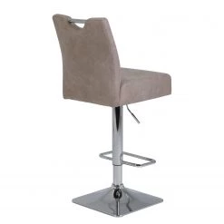 Loftscape Chaises de bar Topid II (lot de 2) - Microfibre / Acier - Beige vintage / Chrome 10 Loftscape Chaises de bar Topid II (lot de 2) - Microfibre / Acier - Beige vintage / Chrome -Meubles de salle à manger Soldes Magasin 1000228910 201104 15385600029 DETAILS P000000001000228910