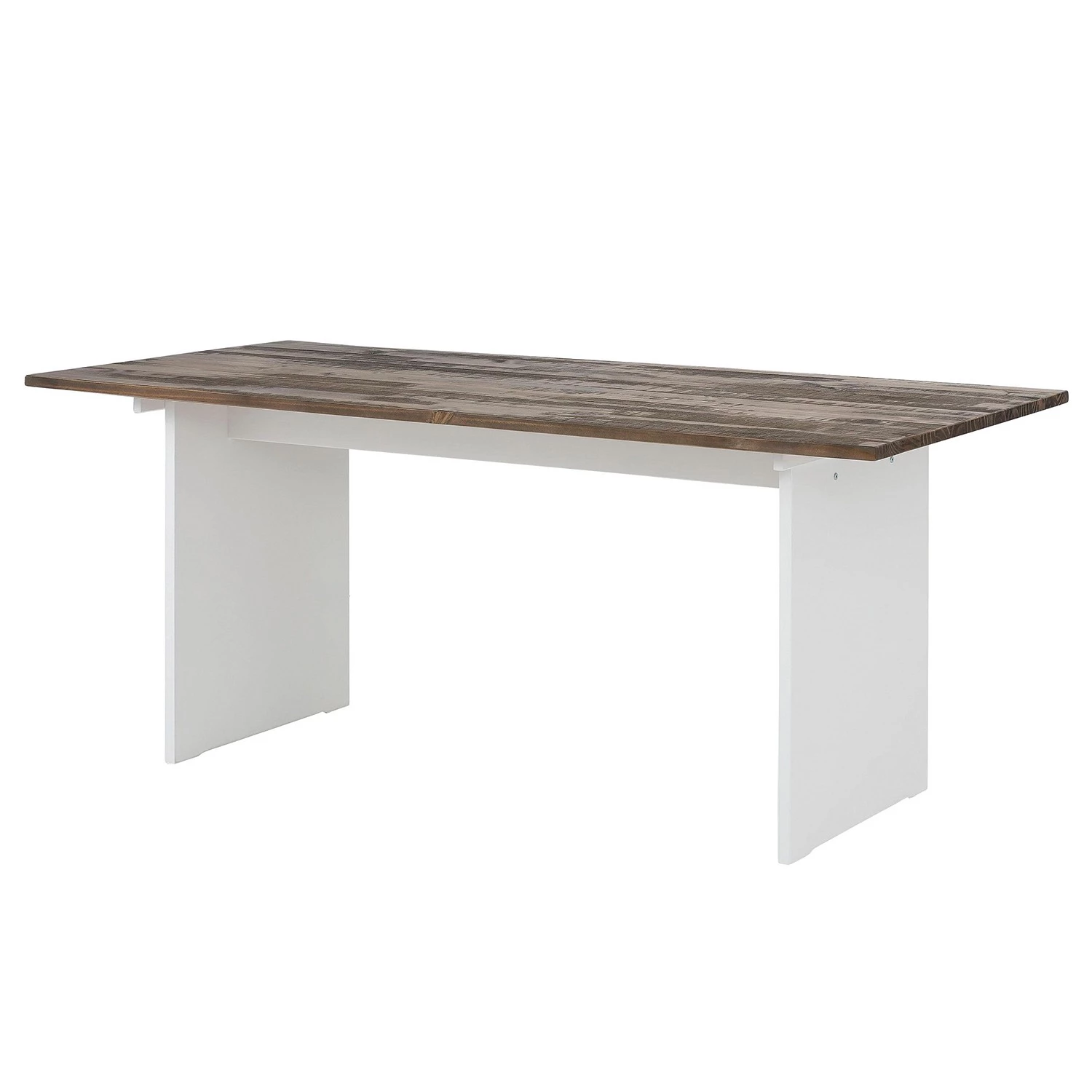 Loftscape Table Nesle - Pin / Blanc - Largeur : 180 cm 1 Loftscape Table Nesle - Pin / Blanc - Largeur : 180 cm