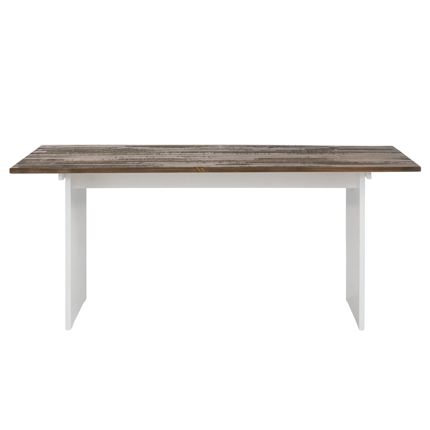 Loftscape Table Nesle - Pin / Blanc - Largeur : 180 cm 2 Loftscape Table Nesle - Pin / Blanc - Largeur : 180 cm – Image 2