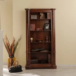 Ridgevalley Étagère Larcay - Placage en bois véritable - Tulipier ancien -Meubles de salle à manger Soldes Magasin 1000230612 201113 12525600024 MOOD DETAILS P000000001000230612 mood