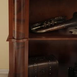 Ridgevalley Étagère Larcay - Placage en bois véritable - Tulipier ancien -Meubles de salle à manger Soldes Magasin 1000230612 201113 12530200029 DETAILS P000000001000230612