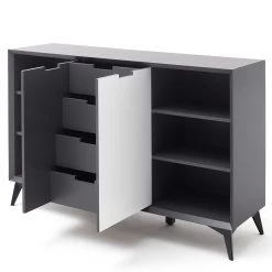 Loftscape Buffet Nevez II - Blanc / Gris -Meubles de salle à manger Soldes Magasin 1000230749 201113 13073100007 DETAILS P000000001000230749