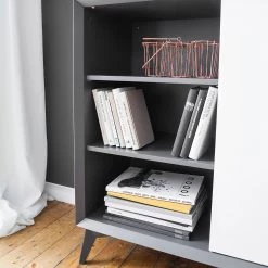 Loftscape Buffet Nevez II - Blanc / Gris -Meubles de salle à manger Soldes Magasin 1000230749 201113 13074300012 DETAILS P000000001000230749