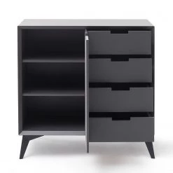 Loftscape Commode Nevez I - Blanc / Gris 14 Loftscape Commode Nevez I - Blanc / Gris -Meubles de salle à manger Soldes Magasin 1000230757 201113 13090900059 DETAILS P000000001000230757