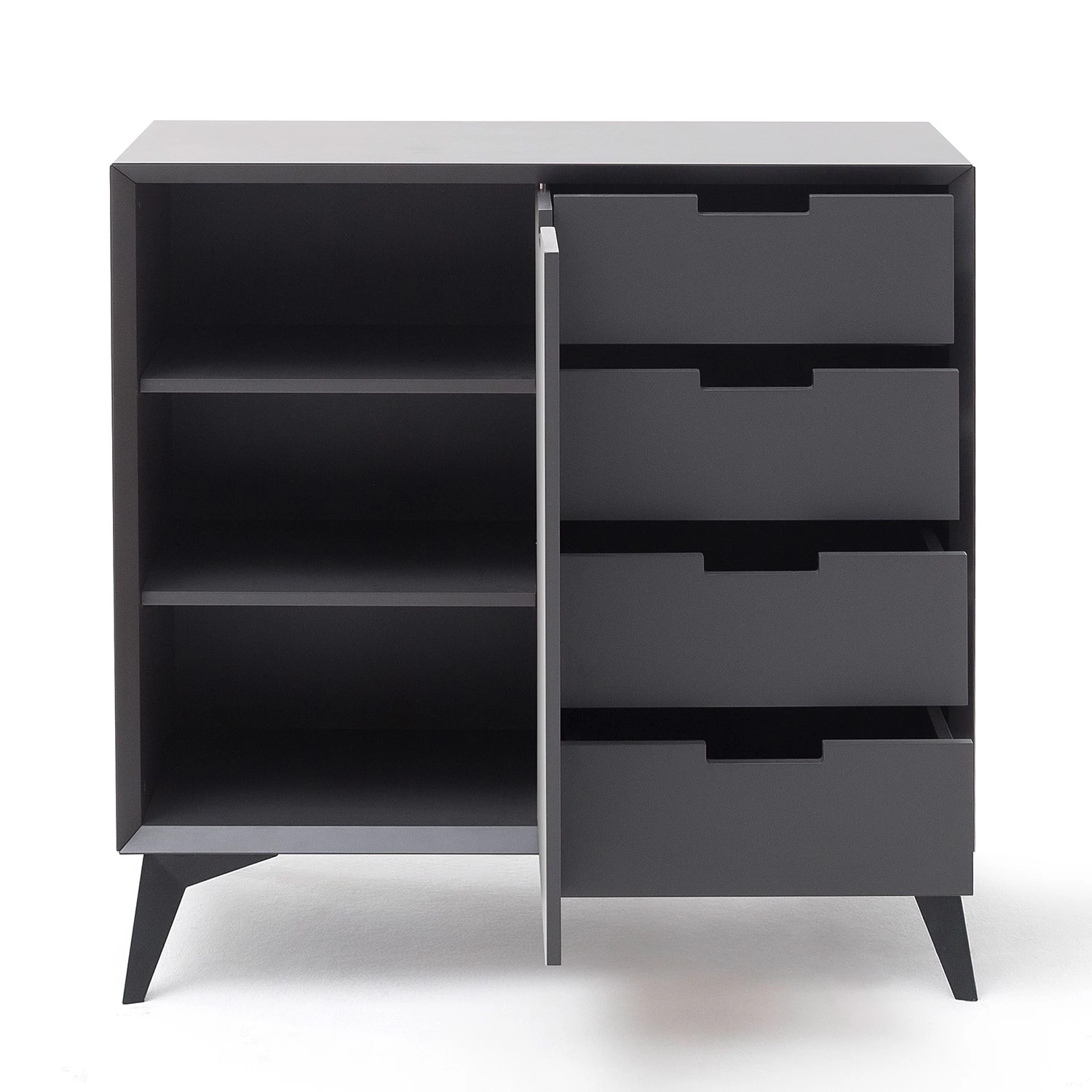 Loftscape Commode Nevez I - Blanc / Gris 6 Loftscape Commode Nevez I - Blanc / Gris – Image 6