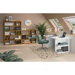 Temahome Étagère Dublin - Imitation béton - Mukali - Hauteur : 105 cm -Meubles de salle à manger Soldes Magasin 1000230806 220803 021 MOOD DETAILS P000000001000230806 mood