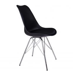 Norrwood Chaises Vaire (lot de 2) - Matière plastique / Acier - Noir 7 Norrwood Chaises Vaire (lot de 2) - Matière plastique / Acier - Noir -Meubles de salle à manger Soldes Magasin 1000230991 201125 16492000003 DETAILS P000000001000230991