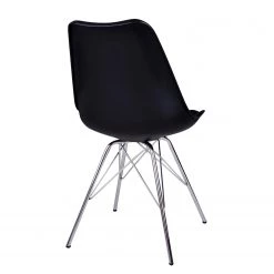 Norrwood Chaises Vaire (lot de 2) - Matière plastique / Acier - Noir 8 Norrwood Chaises Vaire (lot de 2) - Matière plastique / Acier - Noir -Meubles de salle à manger Soldes Magasin 1000230991 201125 16492000004 DETAILS P000000001000230991