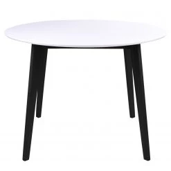 Loftscape Table Pomy II - MDF / Hévéa massif - Blanc / Noir 6 Loftscape Table Pomy II - MDF / Hévéa massif - Blanc / Noir -Meubles de salle à manger Soldes Magasin 1000231011 201125 16492200040 DETAILS P000000001000231011