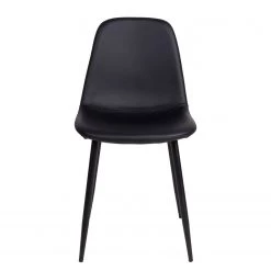 Norrwood Chaises Renty I (lot de 2) - Imitation cuir / Acier - Noir 8 Norrwood Chaises Renty I (lot de 2) - Imitation cuir / Acier - Noir -Meubles de salle à manger Soldes Magasin 1000231014 201125 16492300059 DETAILS P000000001000231014
