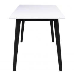 Loftscape Table Pomy I - MDF / Hévéa massif - Blanc / Noir 8 Loftscape Table Pomy I - MDF / Hévéa massif - Blanc / Noir -Meubles de salle à manger Soldes Magasin 1000231018 201125 16492400091 DETAILS P000000001000231018