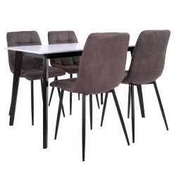 Loftscape Table Pomy I - MDF / Hévéa massif - Blanc / Noir 9 Loftscape Table Pomy I - MDF / Hévéa massif - Blanc / Noir -Meubles de salle à manger Soldes Magasin 1000231018 201125 16492400092 DETAILS P000000001000231018