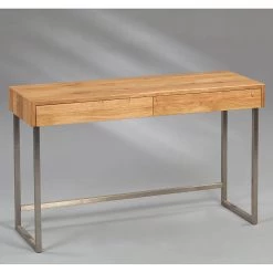 Naturoo Console Sillery - Chêne sauvage massif / Métal - Chêne sauvage / Argenté 8 Naturoo Console Sillery - Chêne sauvage massif / Métal - Chêne sauvage / Argenté -Meubles de salle à manger Soldes Magasin 1000231167 201118 12512100024 MOOD DETAILS P000000001000231167 mood