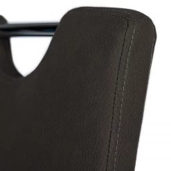 Loftscape Chaises de bar Swanville (lot de 2) - Microfibre / Métal - Marron foncé / Chrome 14 Loftscape Chaises de bar Swanville (lot de 2) - Microfibre / Métal - Marron foncé / Chrome -Meubles de salle à manger Soldes Magasin 1000231305 220411 034 DETAILS P000000001000231305