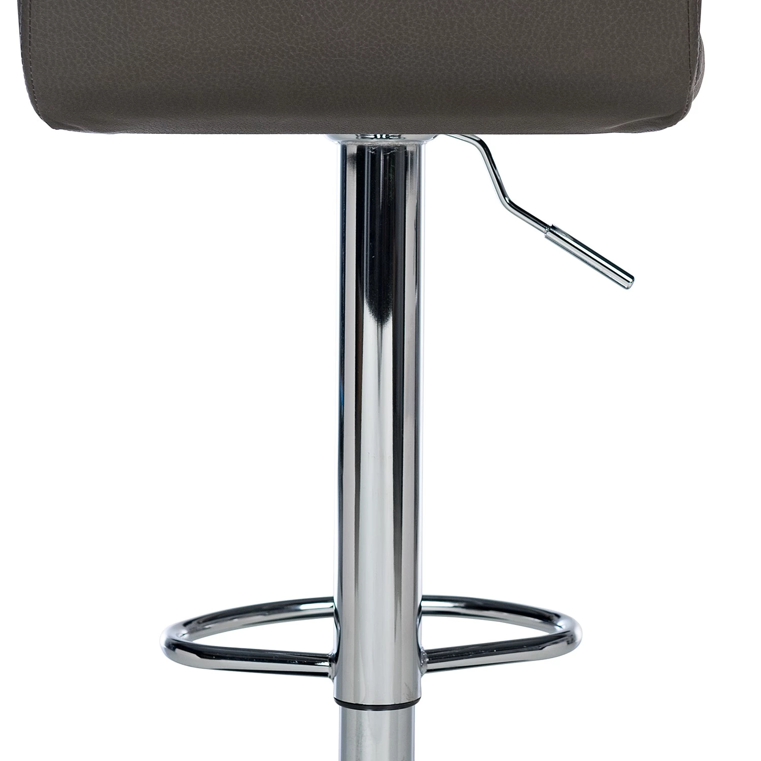 Loftscape Chaises de bar Swanville (lot de 2) - Microfibre / Métal - Marron foncé / Chrome 7 Loftscape Chaises de bar Swanville (lot de 2) - Microfibre / Métal - Marron foncé / Chrome – Image 7