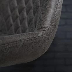 Red Living Chaises de bar Wismes (lot de 2) - Microfibre / Fer - Gris vintage 21 Red Living Chaises de bar Wismes (lot de 2) - Microfibre / Fer - Gris vintage -Meubles de salle à manger Soldes Magasin 1000231306 220405 030 DETAILS P000000001000231306