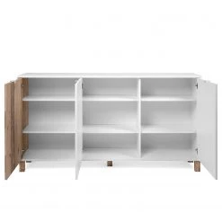 Loftscape Buffet Mayac I - Blanc / Imitation bois recyclé -Meubles de salle à manger Soldes Magasin 1000231352 201208 11133200039 DETAILS P000000001000231352