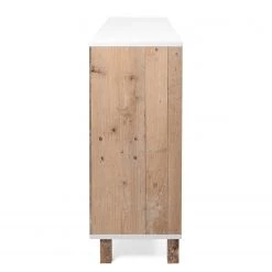 Loftscape Buffet Mayac I - Blanc / Imitation bois recyclé -Meubles de salle à manger Soldes Magasin 1000231352 201208 11133500041 DETAILS P000000001000231352