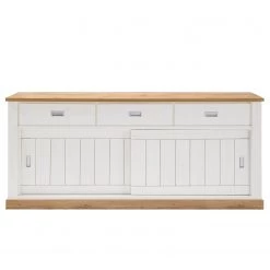 Ridgevalley Buffet Ollezy II - Imitation pin blanc / Imitation chêne artisan -Meubles de salle à manger Soldes Magasin 1000231951 201204 06220100025 DETAILS P000000001000231951