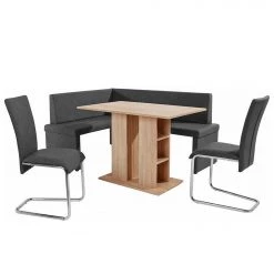 Loftscape Banc d’angle Daux - Imitation cuir - Anthracite - Angle à droite (vu de face) 9 Loftscape Banc d’angle Daux - Imitation cuir - Anthracite - Angle à droite (vu de face) -Meubles de salle à manger Soldes Magasin 1000232829 201204 14064700196 DETAILS P000000001000232829